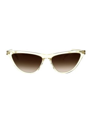 Slim fit sluneční brýle Yves Saint Laurent žluté