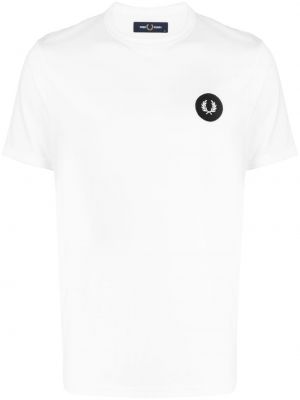 Tricou din bumbac Fred Perry alb