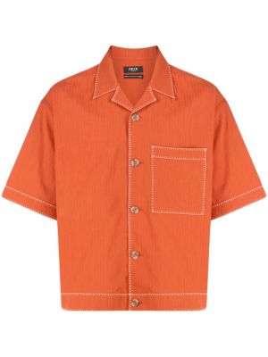 Bavlnená košeľa Five Cm oranžová