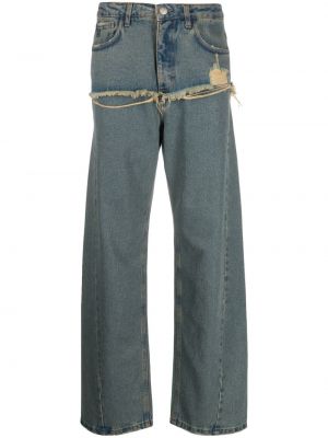 Zerrissene jeans ausgestellt Federica Tosi blau