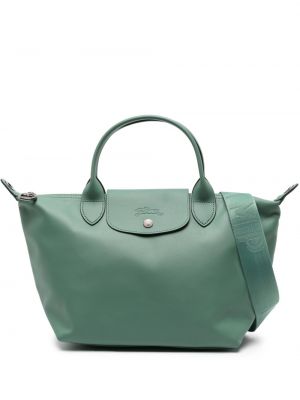 Shopper soma Longchamp zaļš