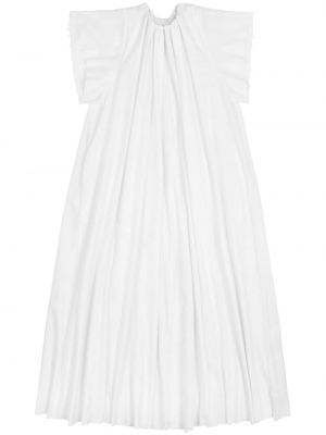 Biała sukienka długa Mm6 Maison Margiela