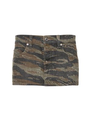 Pantaloncini di cotone camouflage Alexander Wang