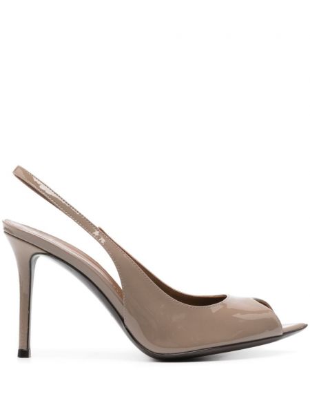 Slingback nauhalliset sandaalit Giuseppe Zanotti ruskea