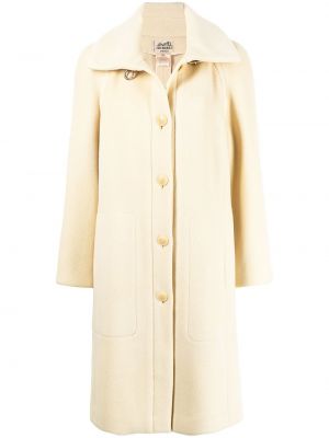 Пальто однобортное Hermès