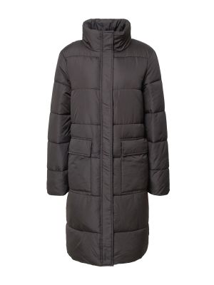Zimný kabát Pieces čierna