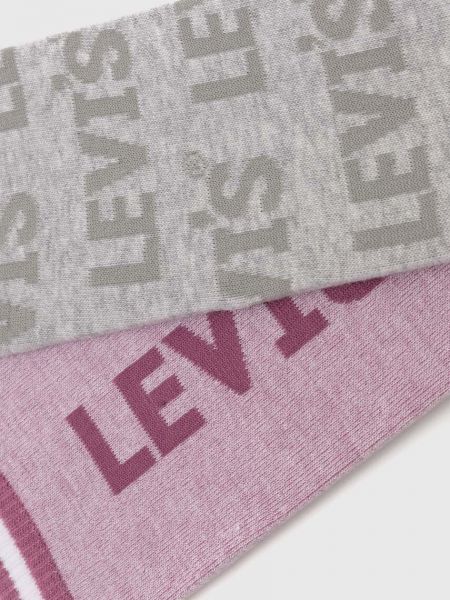 Čarape Levi's® ružičasta