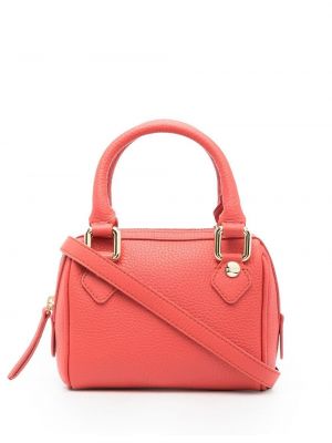 Leder shopper handtasche By Far pink