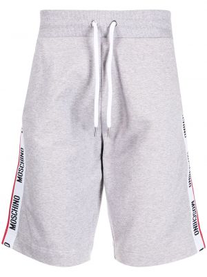 Pantalones cortos deportivos Moschino gris