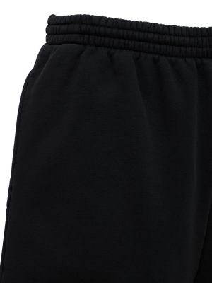 Shorts aus baumwoll Balenciaga schwarz