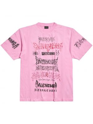 Kokvilnas t-krekls Balenciaga
