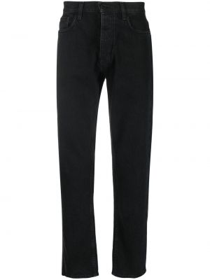 Straight leg-jeans Emporio Armani svart