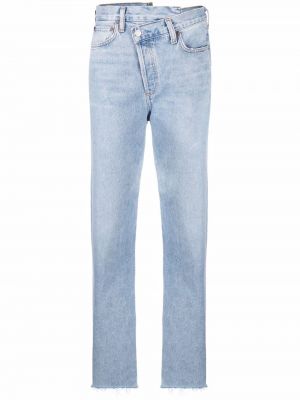 Straight jeans Agolde blå