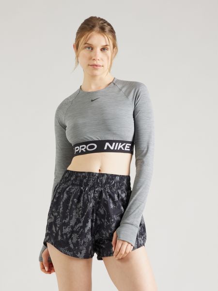 Majica dugih rukava s melange uzorkom Nike