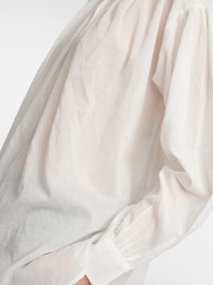 Памучна блуза Nili Lotan бяло