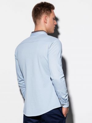 Košeľa Ombre Clothing modrá