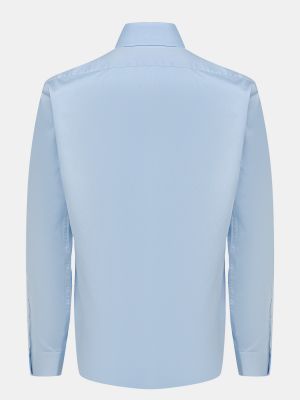 Рубашка Karl Lagerfeld голубая