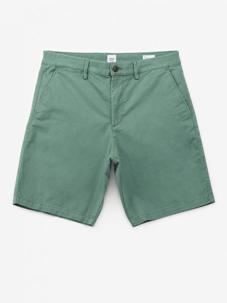 Pantaloni scurți din bumbac Gap verde