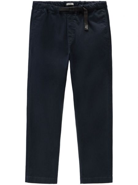 Pantaloni drepti Woolrich albastru