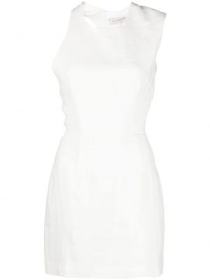 Sukienka koktajlowa z lyocellu St. Agni biała