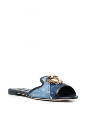 Slip on sandalai be kulniuko Dolce & Gabbana