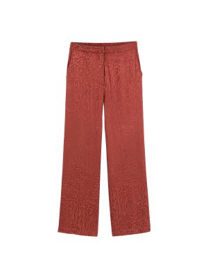 Pantalones de cintura alta de tejido jacquard La Redoute Collections