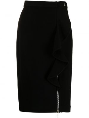 Krilo z draperijo Givenchy Pre-owned črna