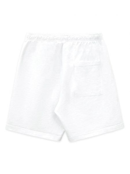 Shorts en coton Sporty & Rich blanc