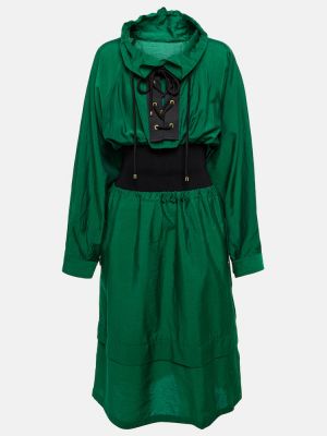 Sukienka midi Moncler Genius - Zielony