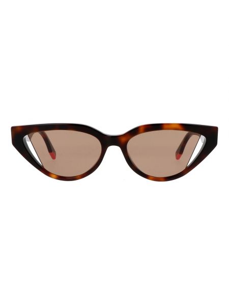 Okulary przeciwsłoneczne Fendi brązowe