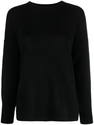 Sweter wełniany z okrągłym dekoltem Cfcl czarny