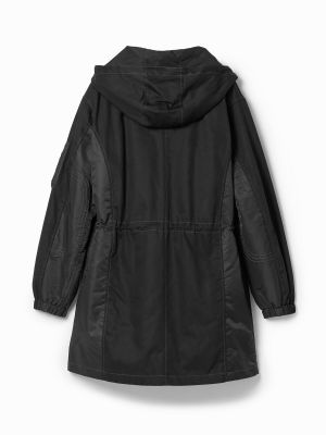 Prehodna jakna Desigual črna