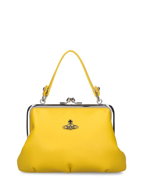 Műbőr bőr táska Vivienne Westwood sárga
