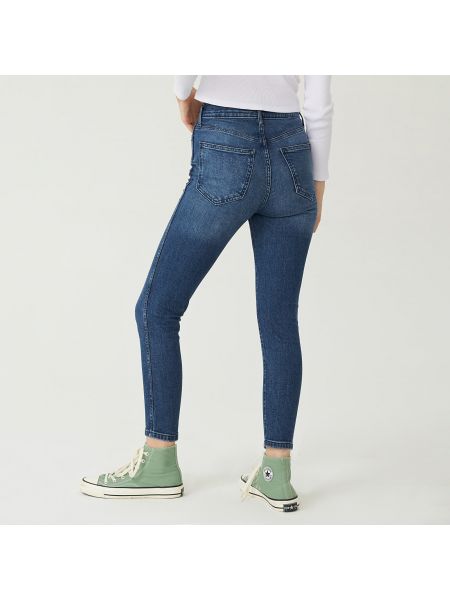 Slim fit skinny džíny s vysokým pasem Gap
