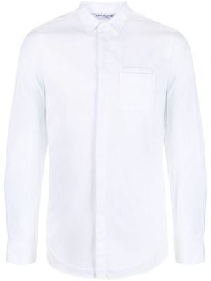Памучна риза Neil Barrett бяло
