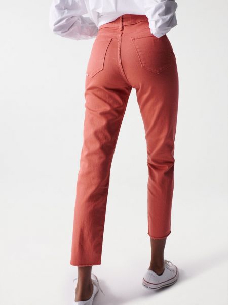 Slim fit skinny džíny Salsa Jeans růžové