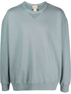Sweatshirt mit rundem ausschnitt Ten C blau