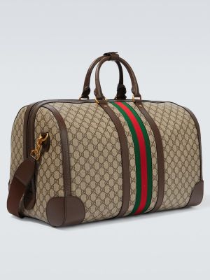 Пътна чанта Gucci бежово