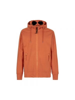 Fleece hoodie C.p. Company orange
