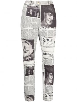 Slim fit skinny jeans mit print Christian Dior