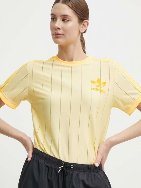 Majica Adidas Originals rumena