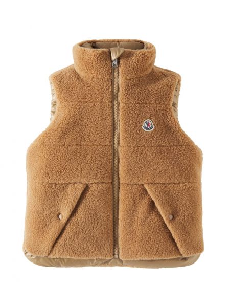 Ned vest for gutter Moncler Enfant beige