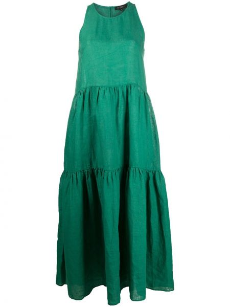 Плаття максі без рукавів Antonelli, зелене