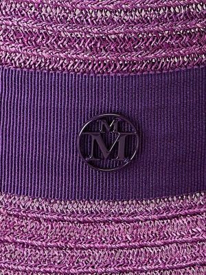 Chapeau Maison Michel violet