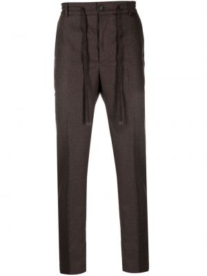 Pantaloni din cașmir Giorgio Armani