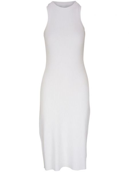 Αμάνικη ίσιο φόρεμα Vince λευκό