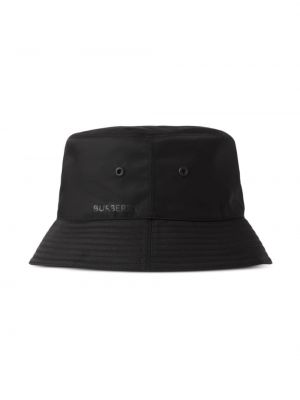Dvipusis raštuotas kepurė Burberry juoda