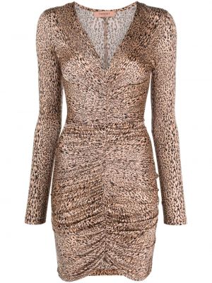 Kleid mit print mit leopardenmuster Twinset