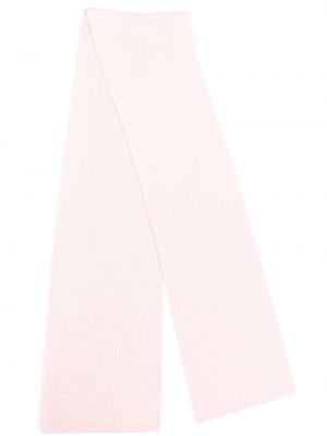 Плетен кашмирен шал Yves Salomon розово