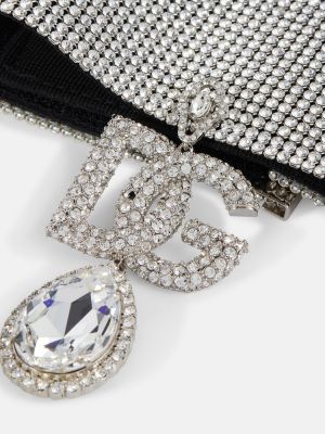 Křišťálový náhrdelník Dolce&gabbana stříbrný